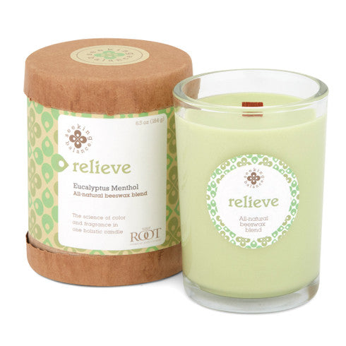All Natural Beeswax Blend 6.5 oz Seeking Balance Spa Candle