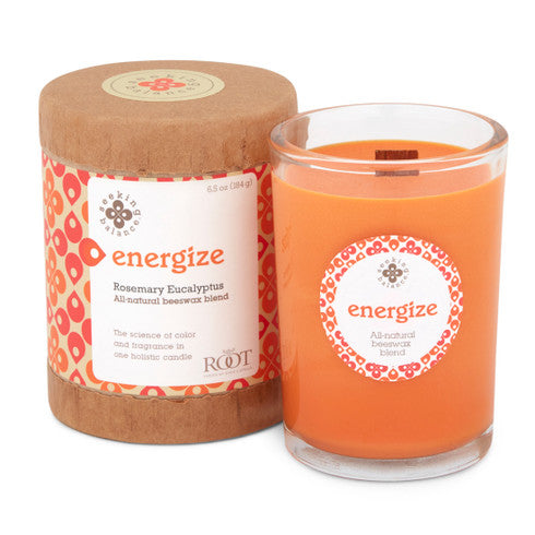 All Natural Beeswax Blend 6.5 oz Seeking Balance Spa Candle