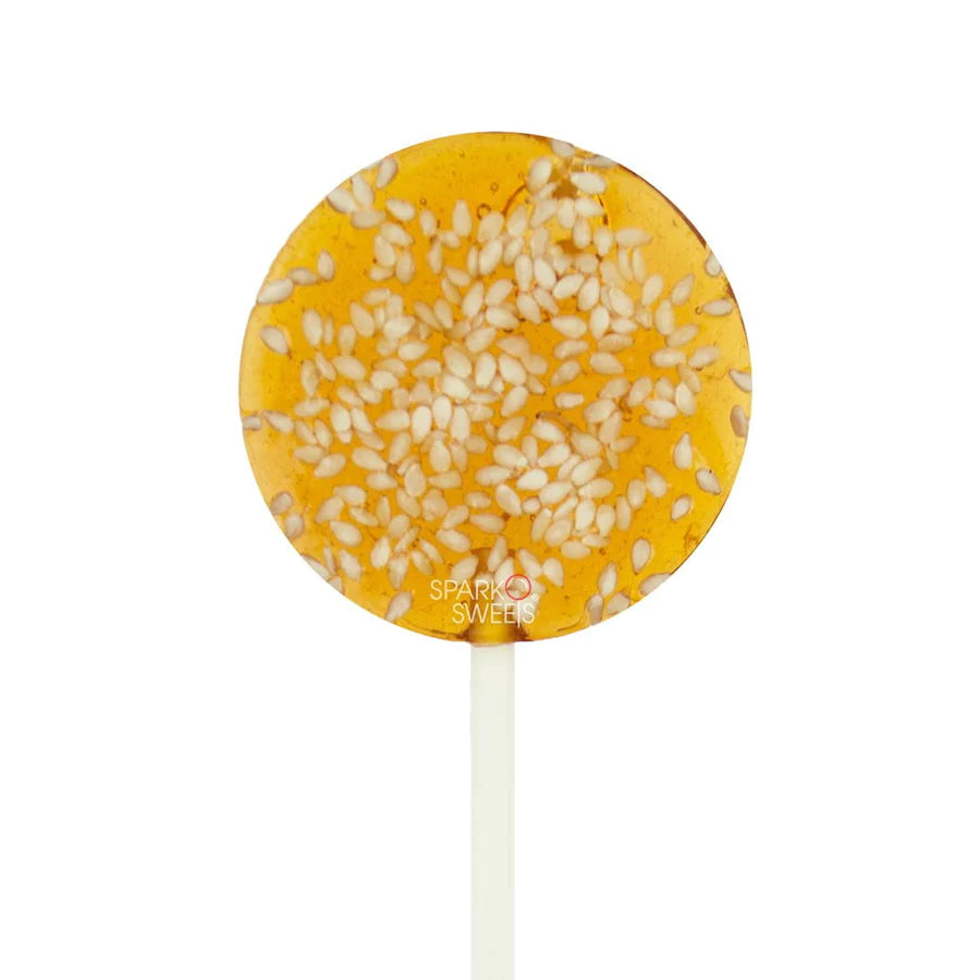Honey and Sesame Lollipops