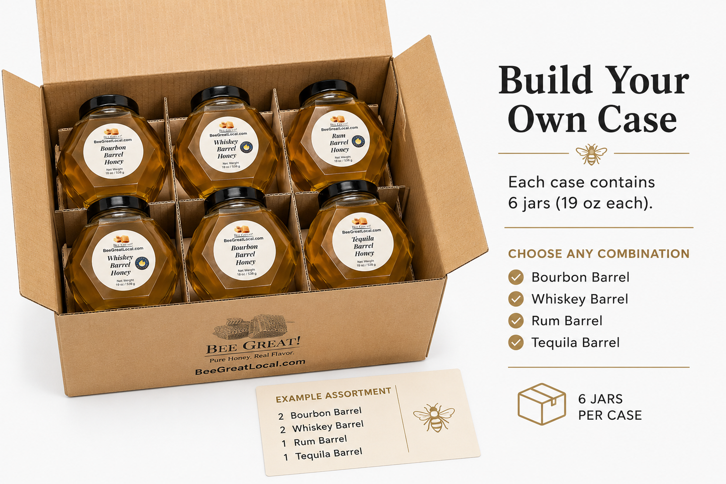 Barrel Collection Honey – Case Packs