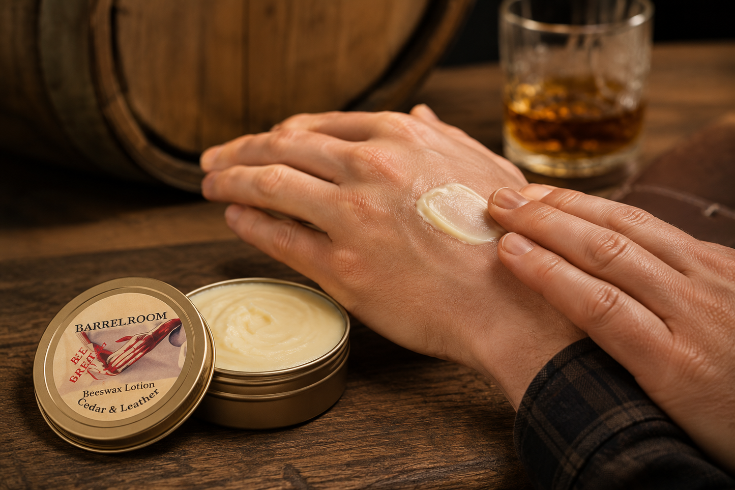 Bee Great Barrel Room Beeswax Lotion