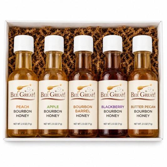 Bee Great Bourbon Honey Sampler Gift Box