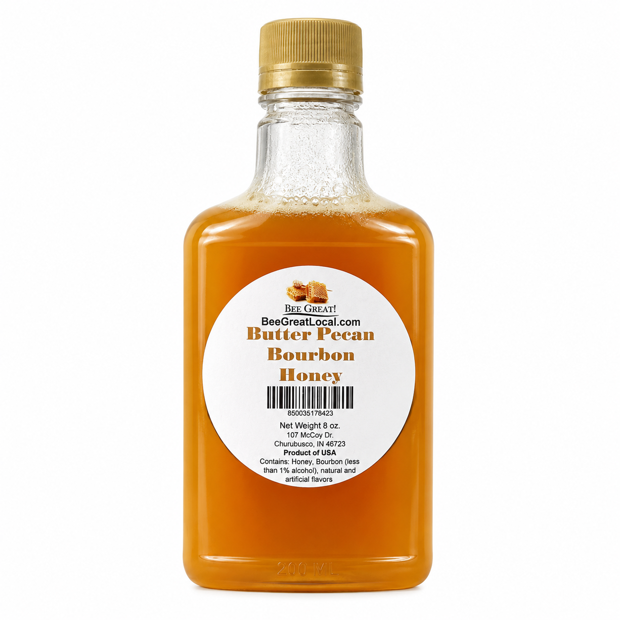 Bee Great Fruit & Bourbon Honeys