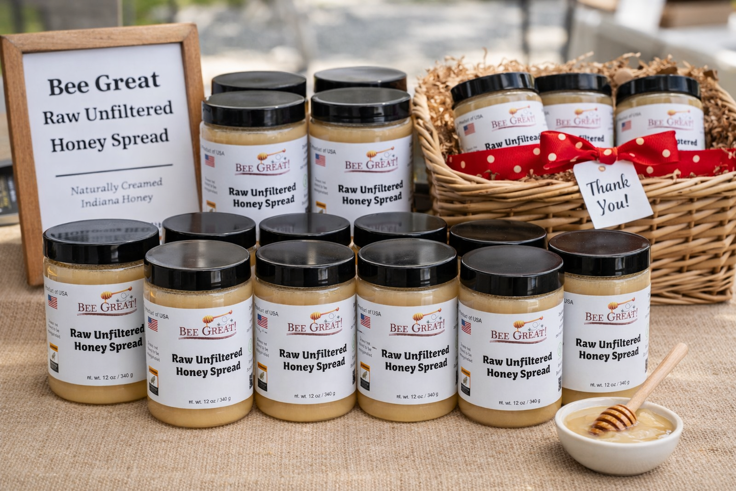 Honey Spread – Bulk Packs (12 & 24 Jars)