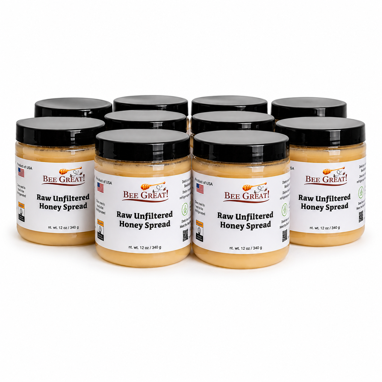 Honey Spread – Case Packs (12 & 24 Jars)
