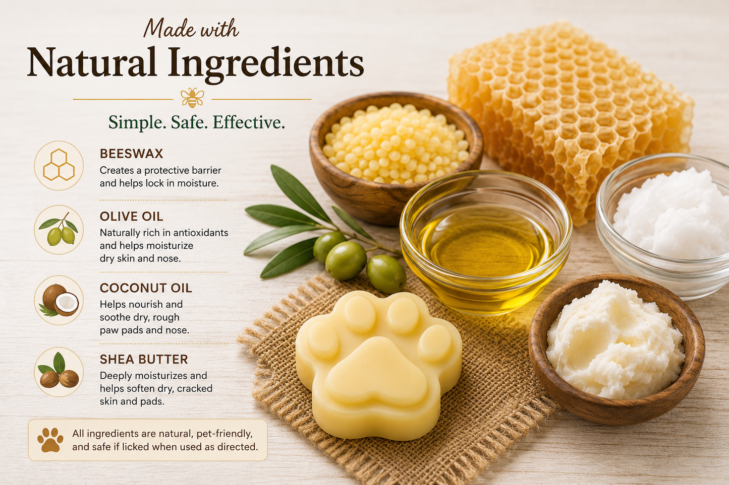 Bee Great Dog Paw & Nose Balm