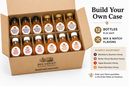 Fruit & Bourbon Honey – Case Packs