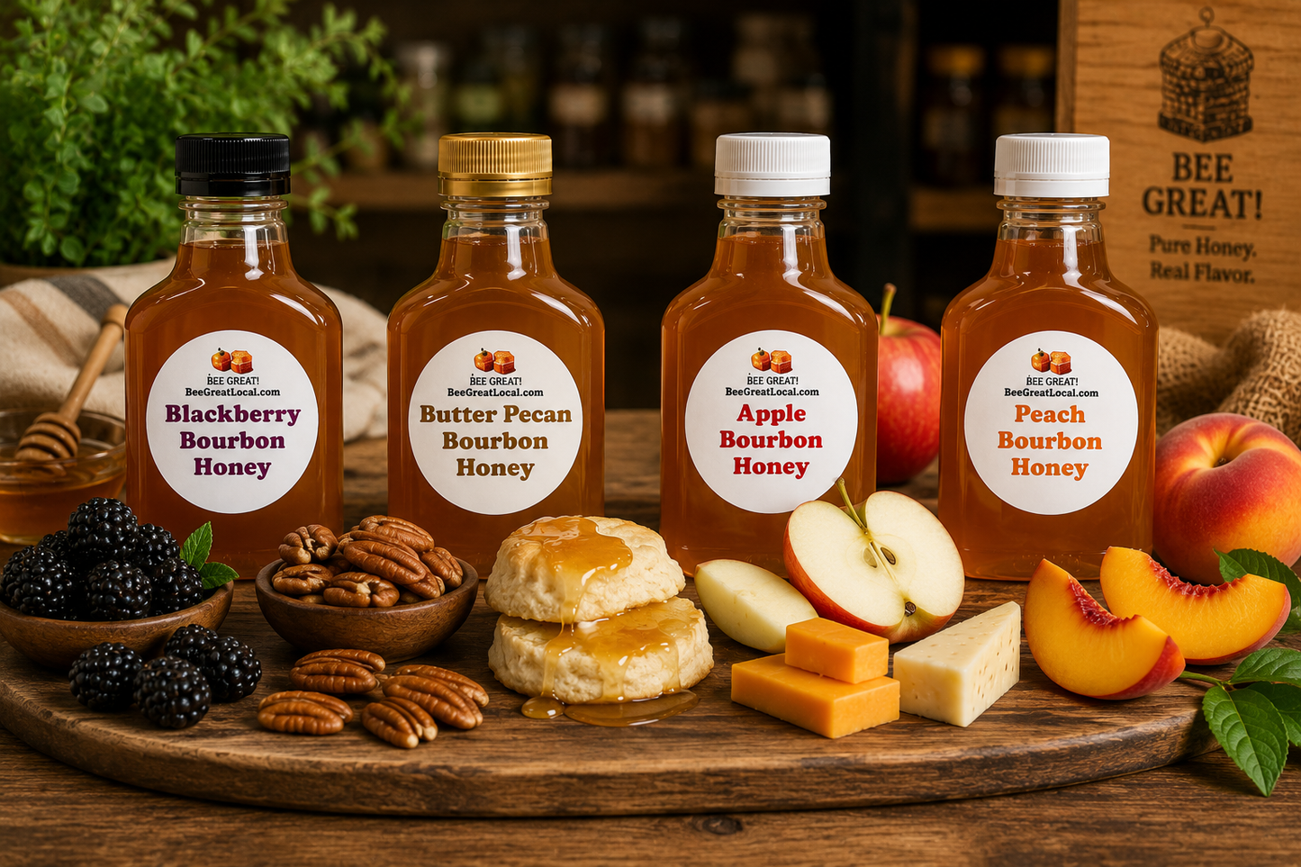 Fruit & Bourbon Honey – Case Packs