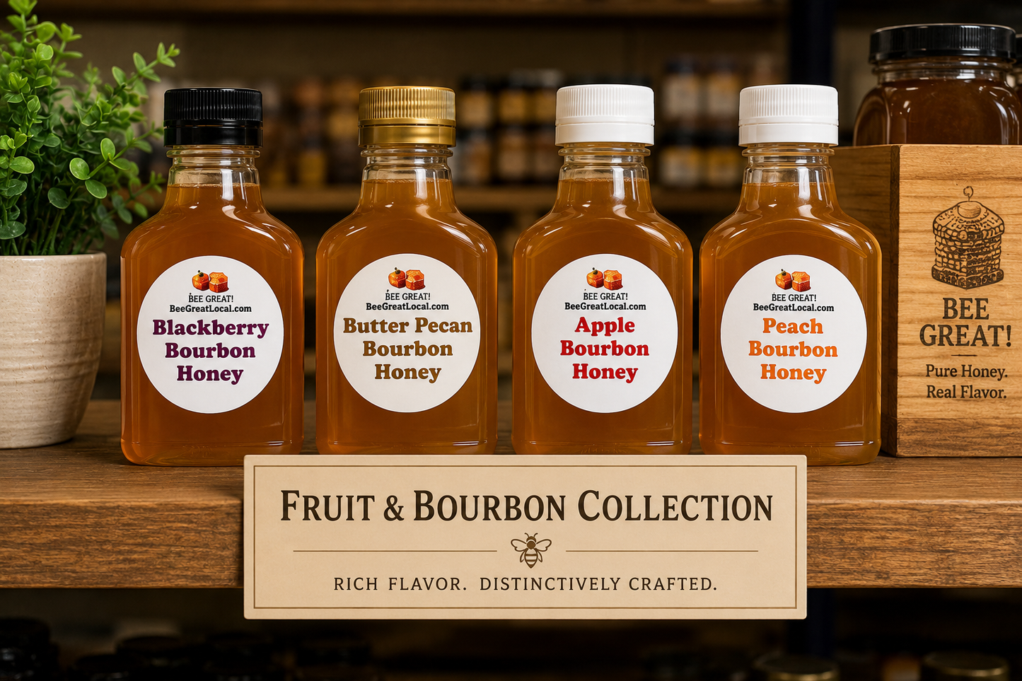 Fruit & Bourbon Honey – Case Packs