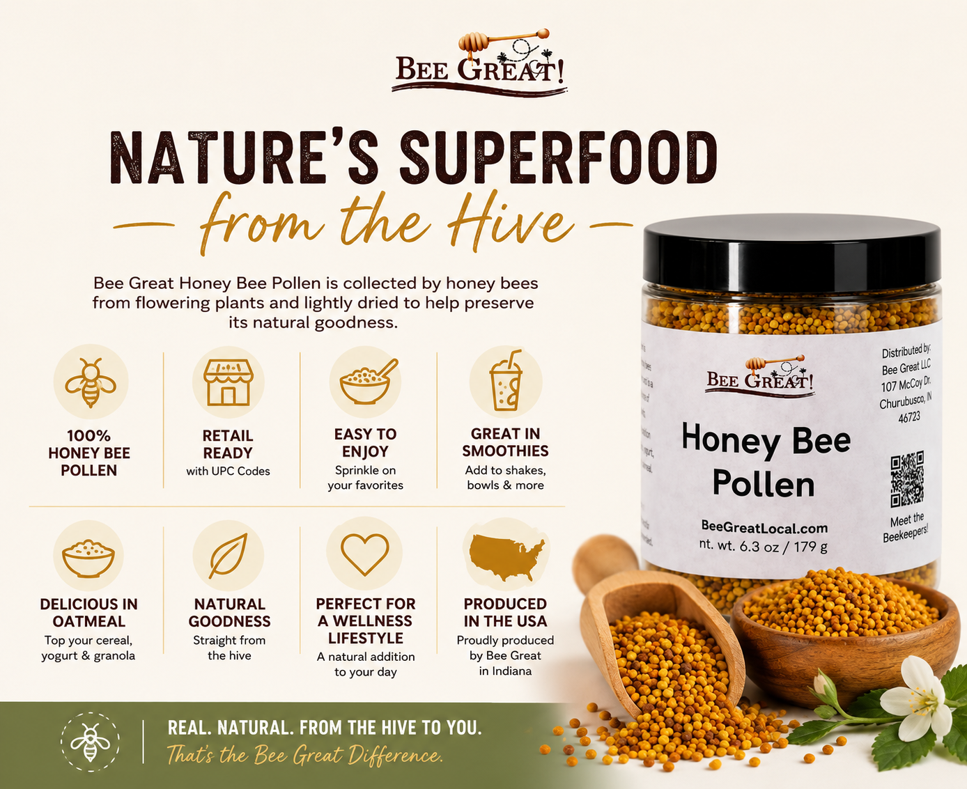 Honey Bee Pollen – Case Packs