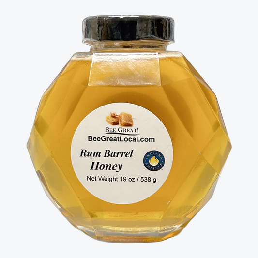 Barrel-Flavored Raw Honey (19 oz)