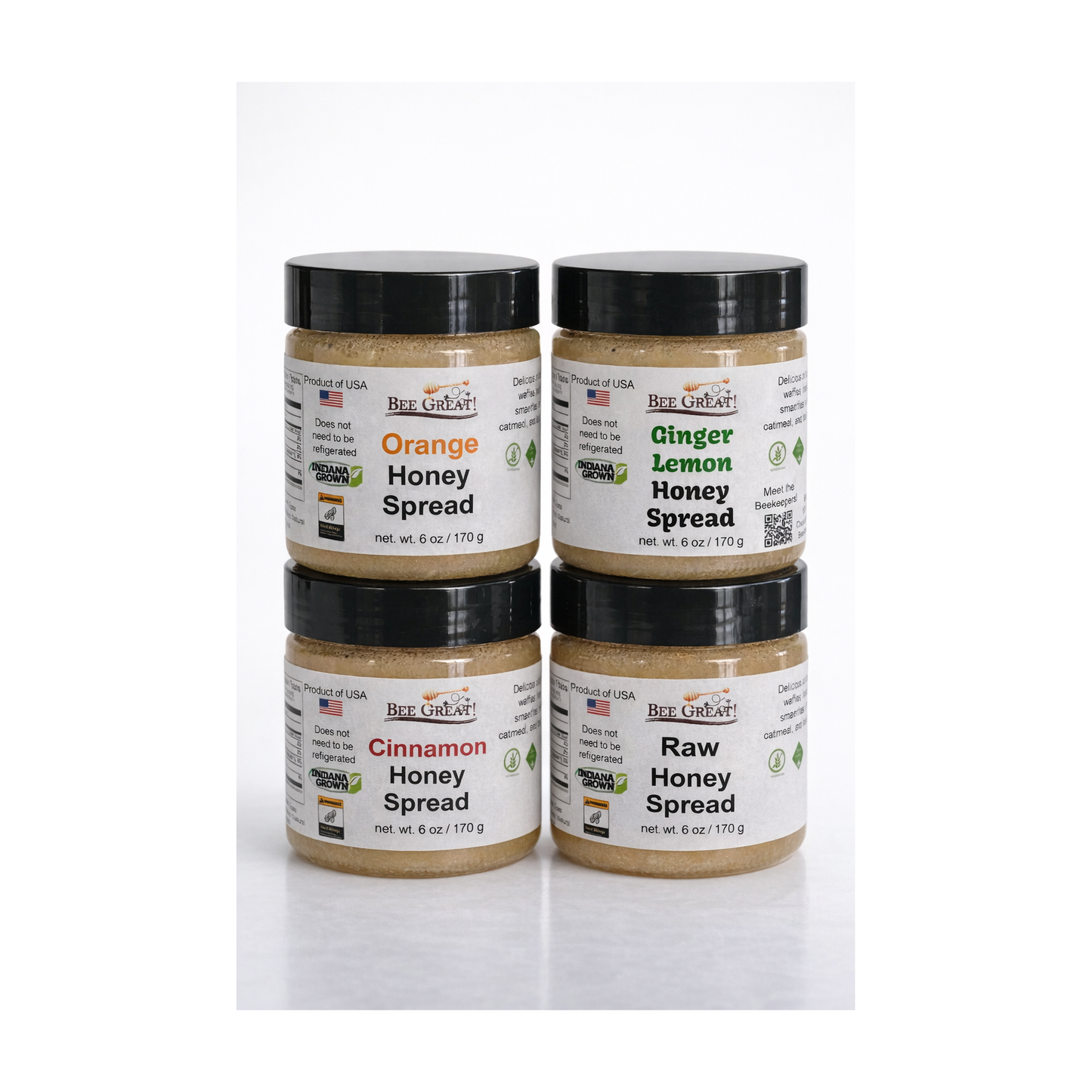 Honey Spread Sampler (Creamed Honey)