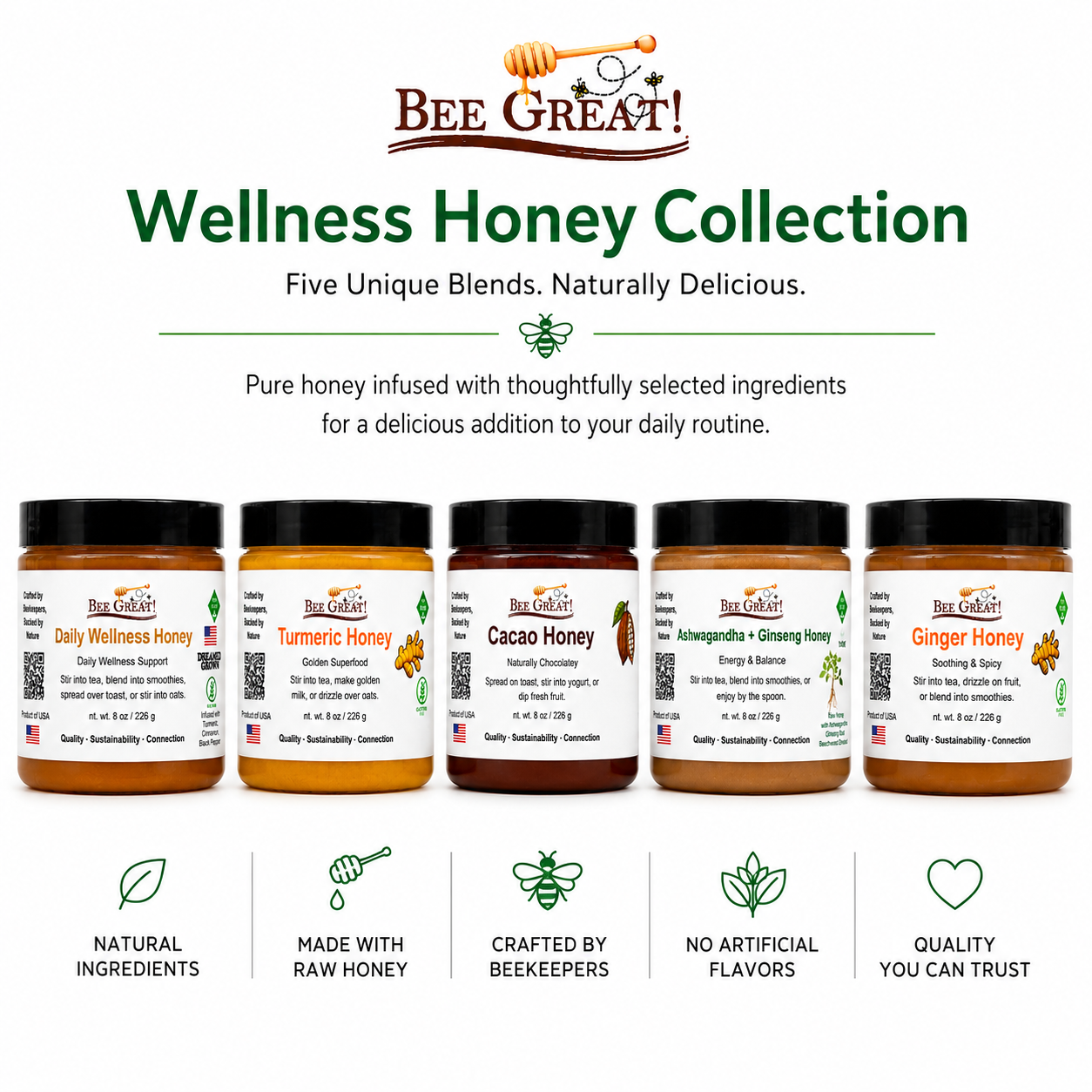 Wellness Honey – Case Packs