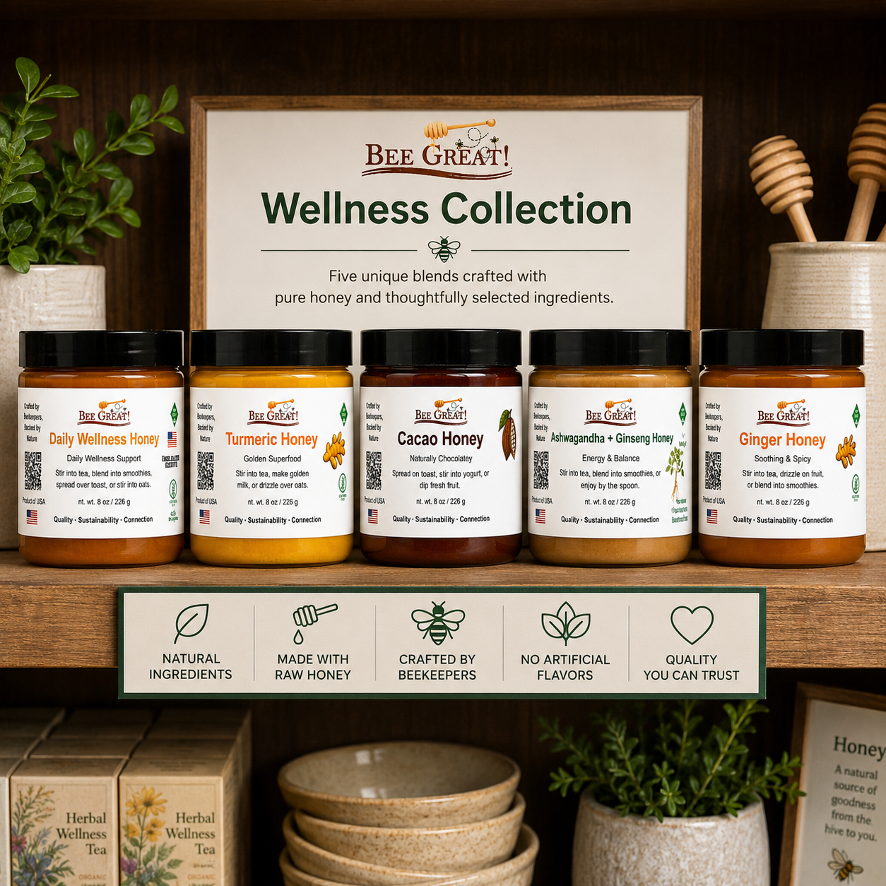 Wellness Honey – Case Packs