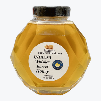 Barrel-Flavored Raw Honey (19 oz)