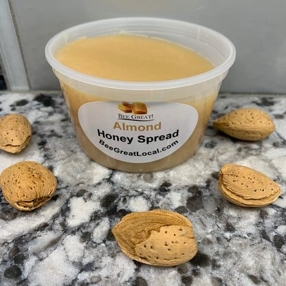 almond spreadable honey
