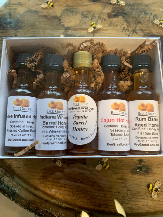 Whiskey Barrel Aged Honey Crate - Rocky Mountain Honey