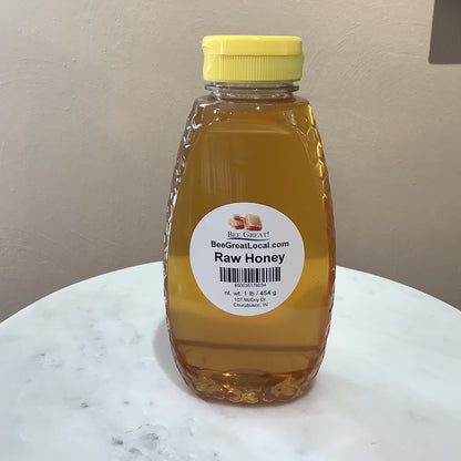 Raw, Unfiltered, Wildflower Honey