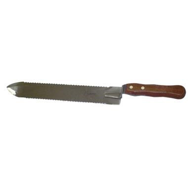 serrated uncapping knife