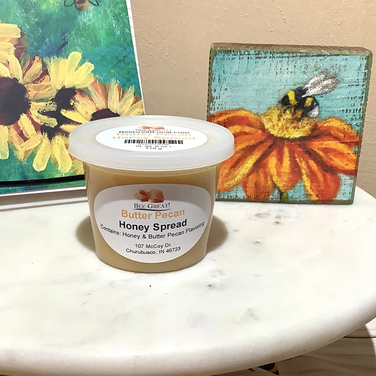 Butter Pecan Spreadable Honey