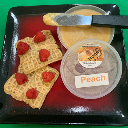 peach honey spread